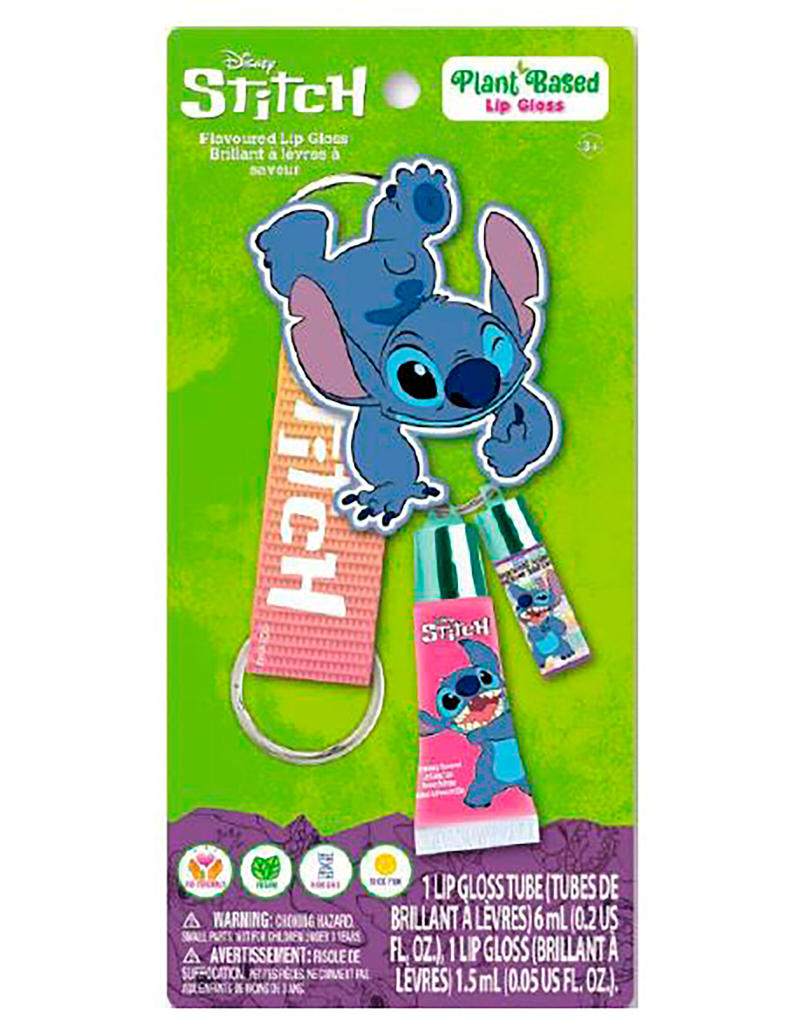Stitch - Lip Gloss Keychain