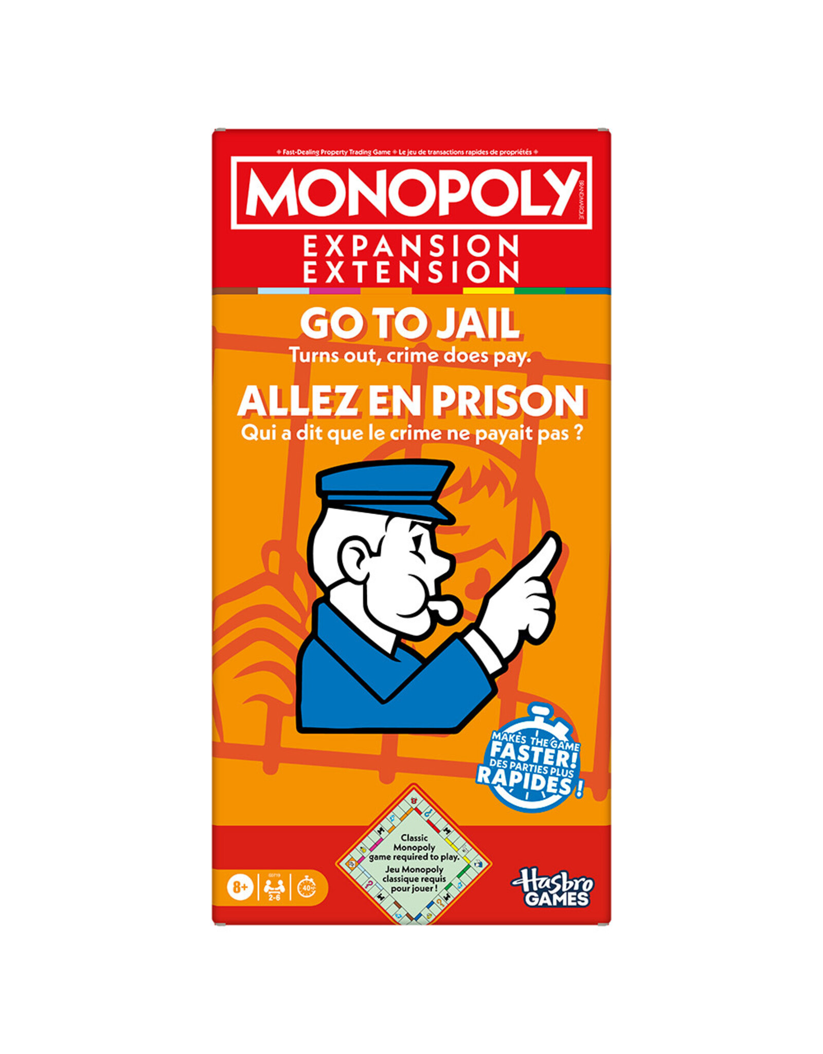 Hasbro Monopoly Expansion: Go To Jail