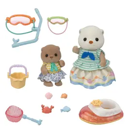 Calico Critters Calico Critters Sea Otter Sisters - Splashy Snorkel Set