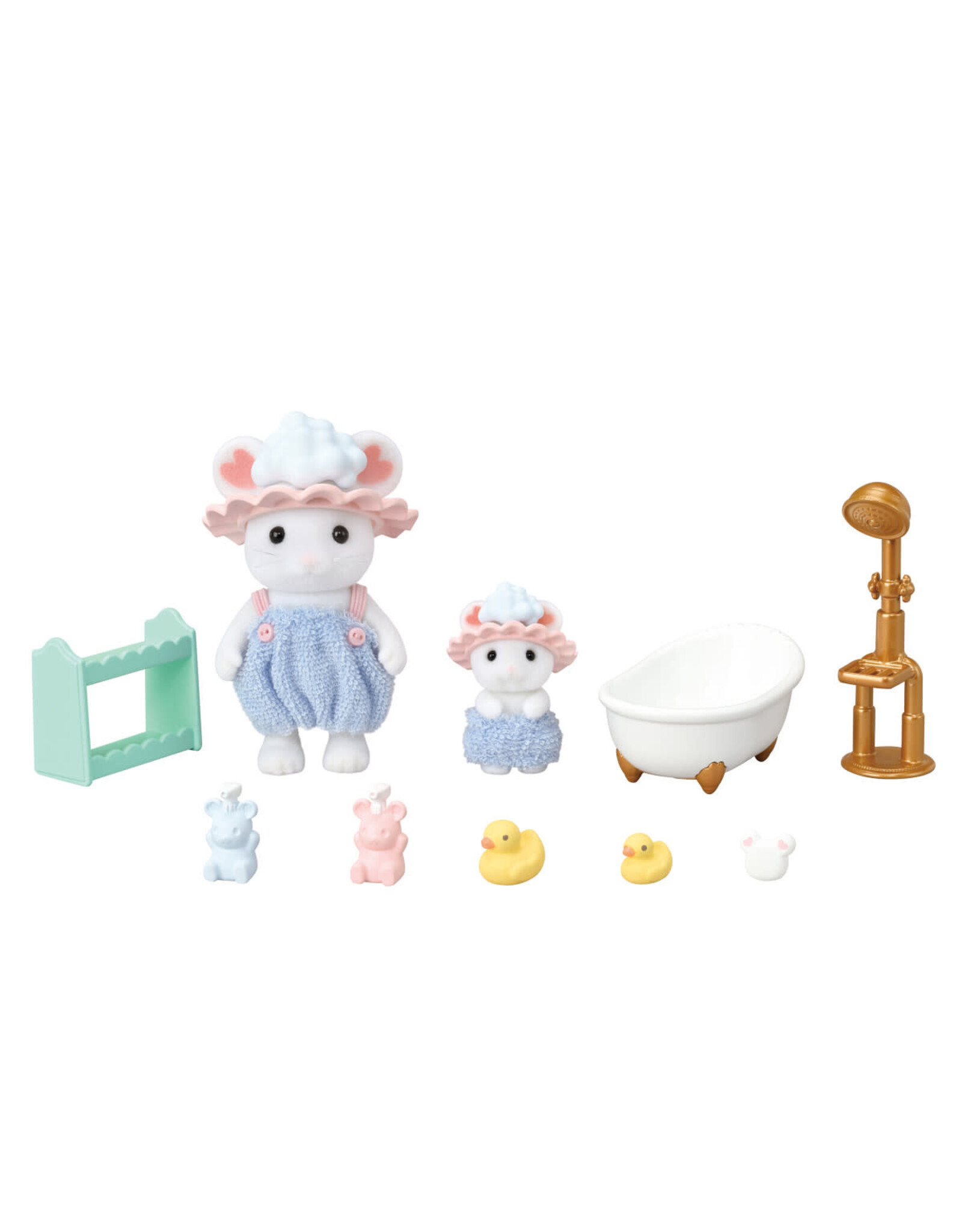 Calico Critters Calico Critters Bath Time Bubble Siblings