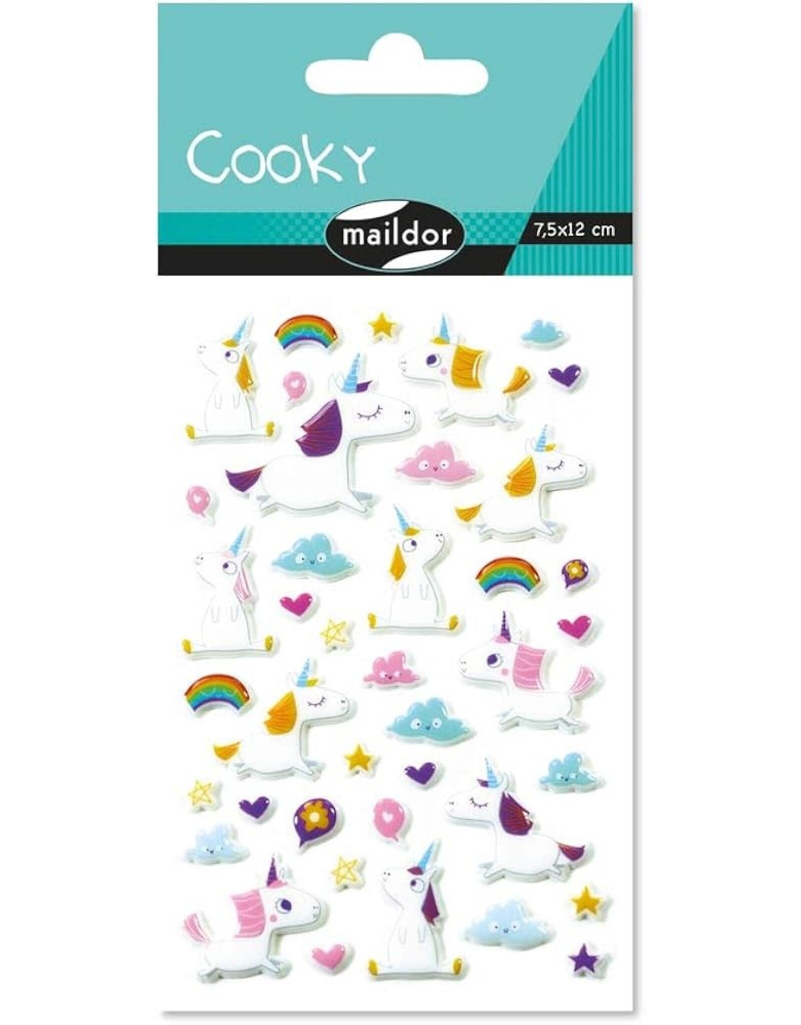 Maildor Cooky Stickers Unicorns
