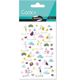Maildor Cooky Stickers Unicorns