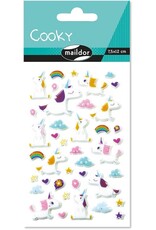 Maildor Cooky Stickers Unicorns