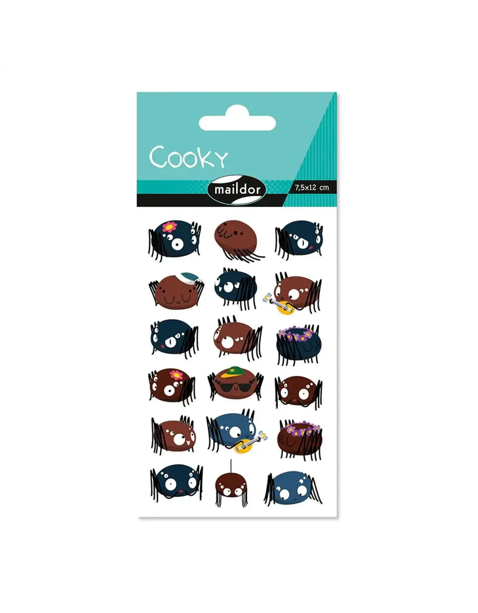 Maildor Cooky Stickers Spiders
