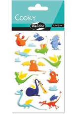 Maildor Cooky Stickers Dragons
