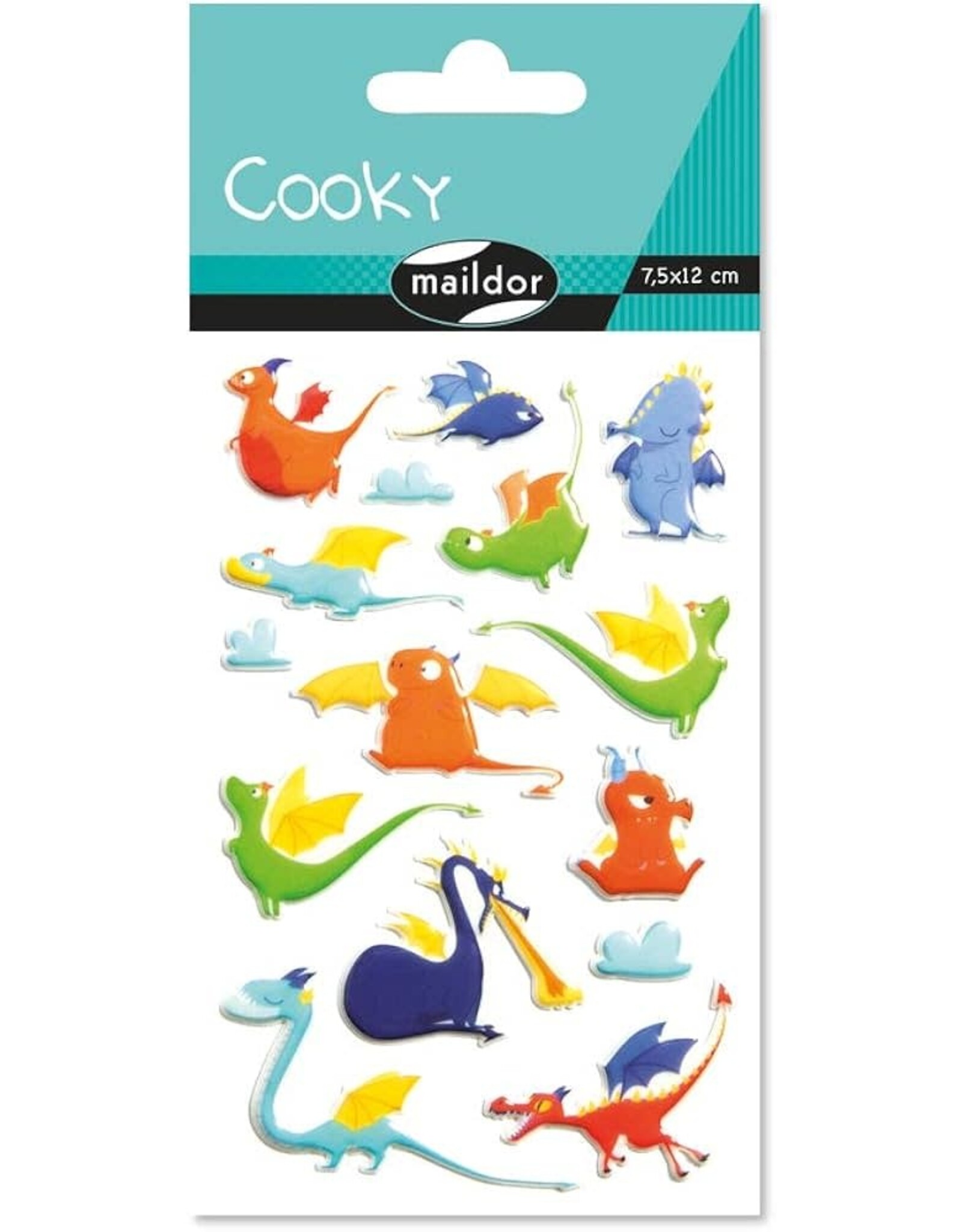 Maildor Cooky Stickers Dragons