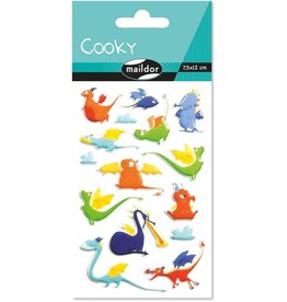 Maildor Cooky Stickers Dragons