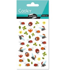 Maildor Cooky Stickers Clovers & Ladybugs