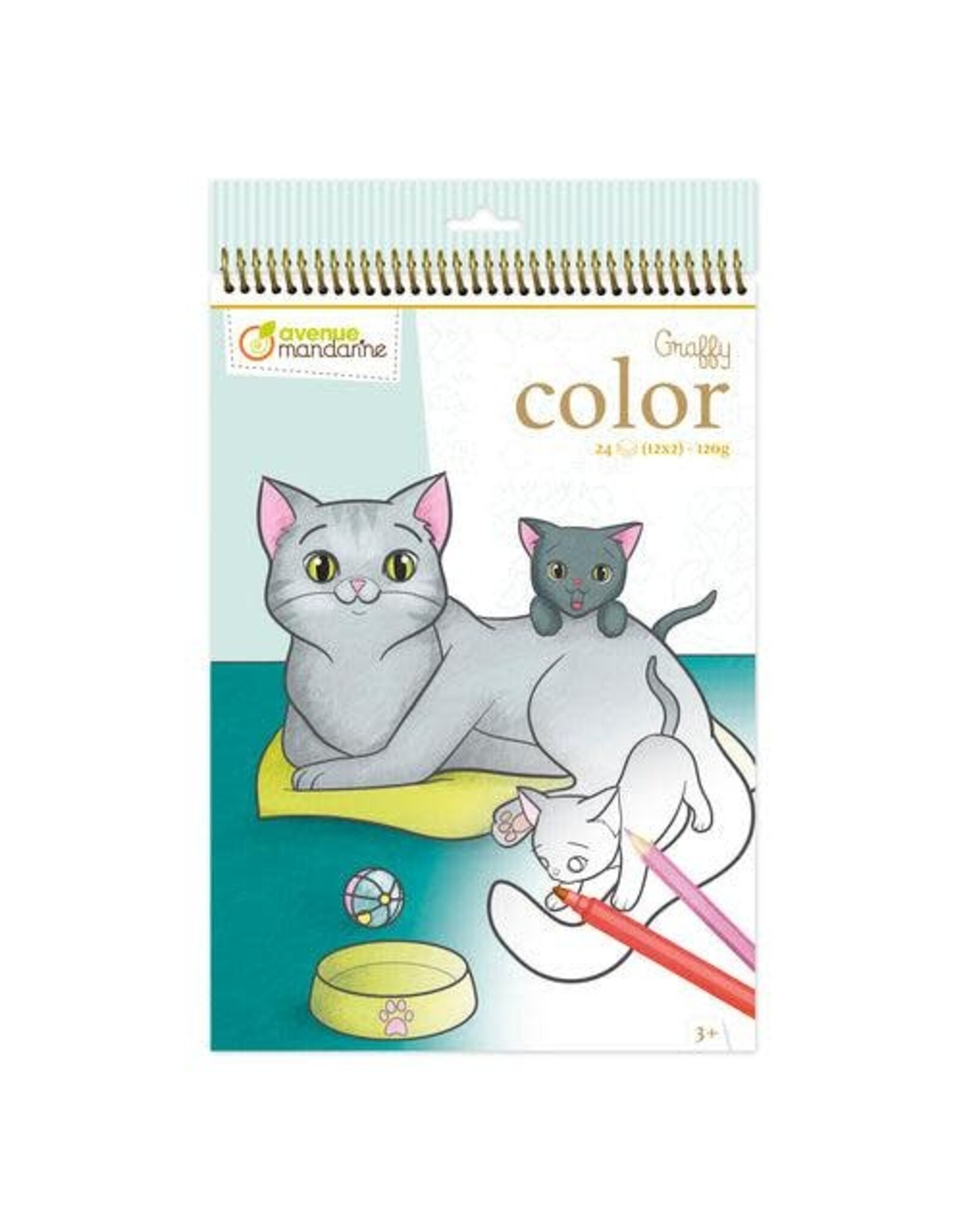 Graffy Color, Mom and Baby Pets