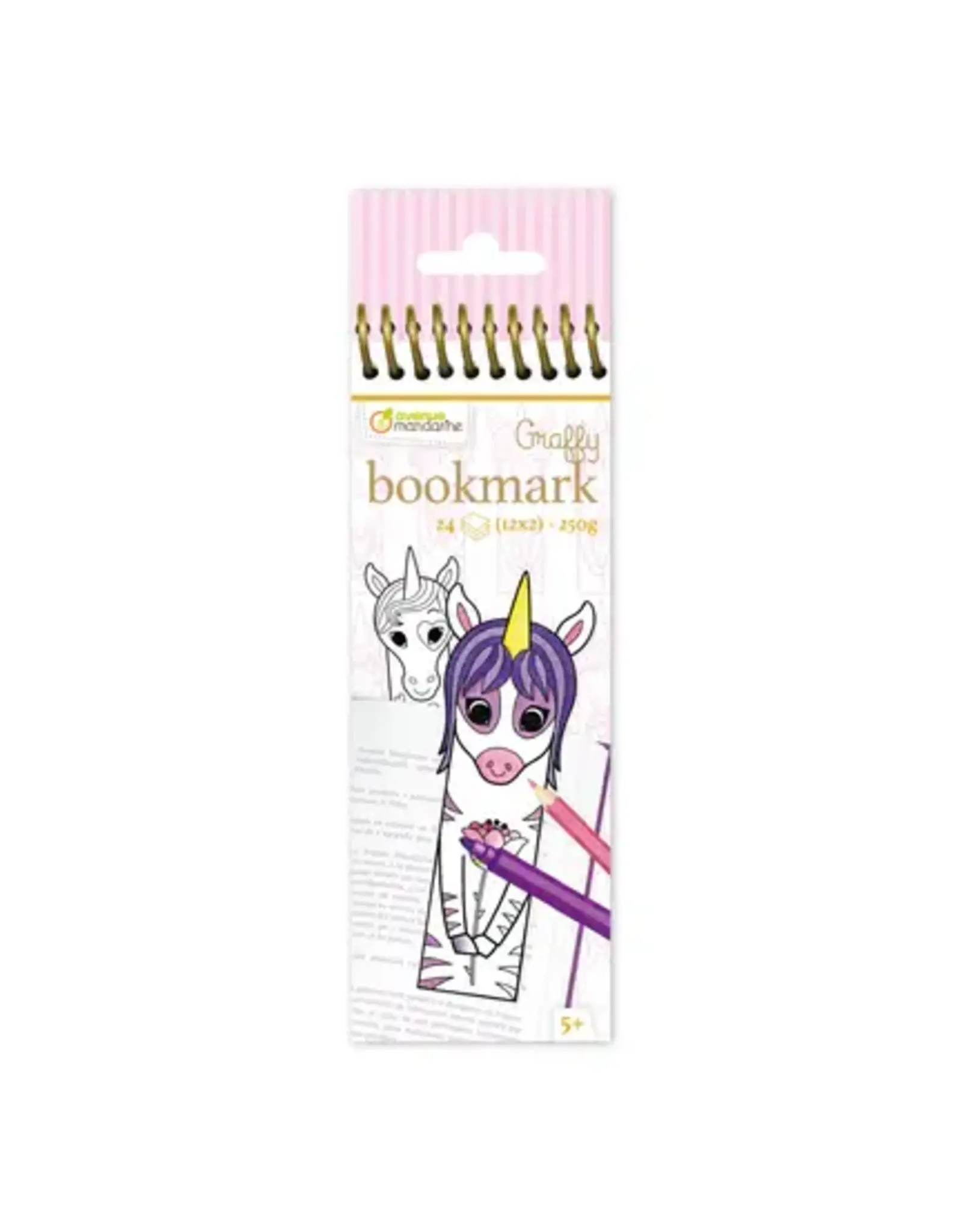 Graffy Unicorns Bookmark