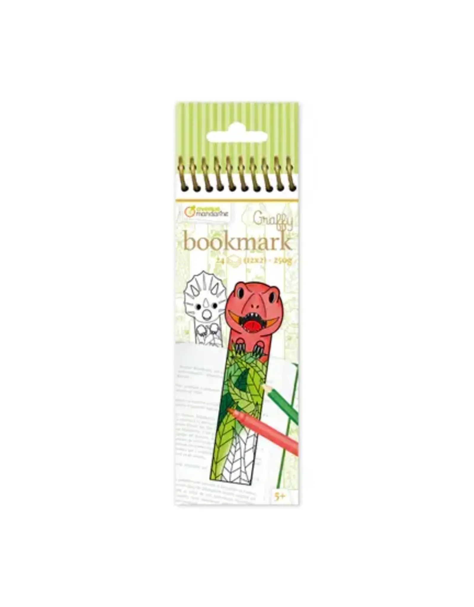 Graffy Dinosaur Bookmark