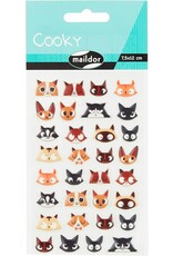 Maildor Cooky Stickers Cat Head