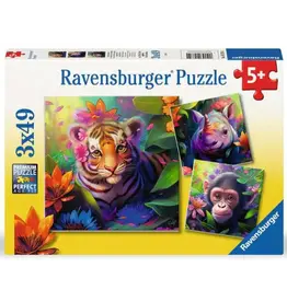 Ravensburger Jungle Babies 3x49pc
