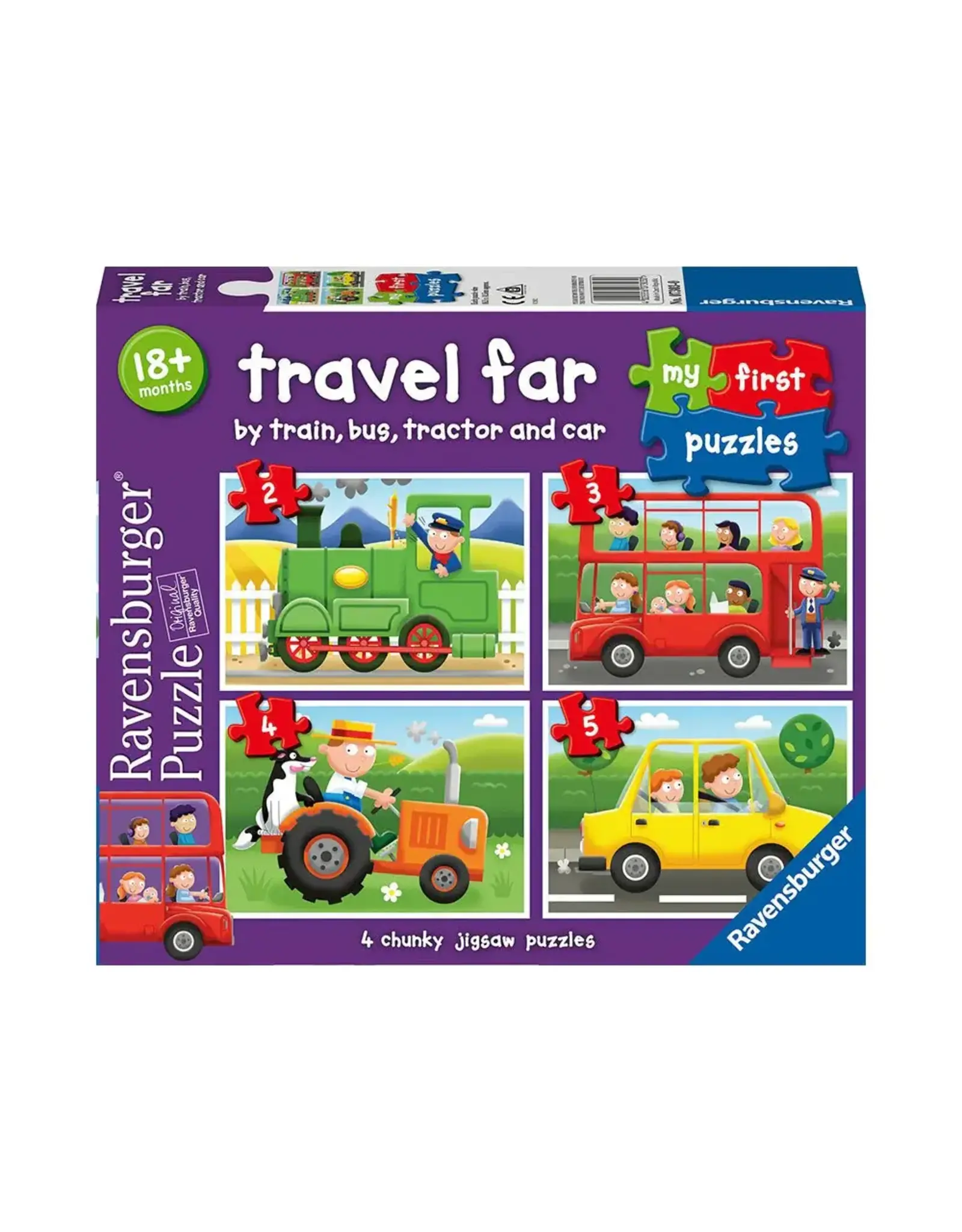 Ravensburger Travel Far 2/3/4/5 Pc