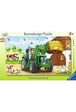 Ravensburger Tractor On The Farm 15pc