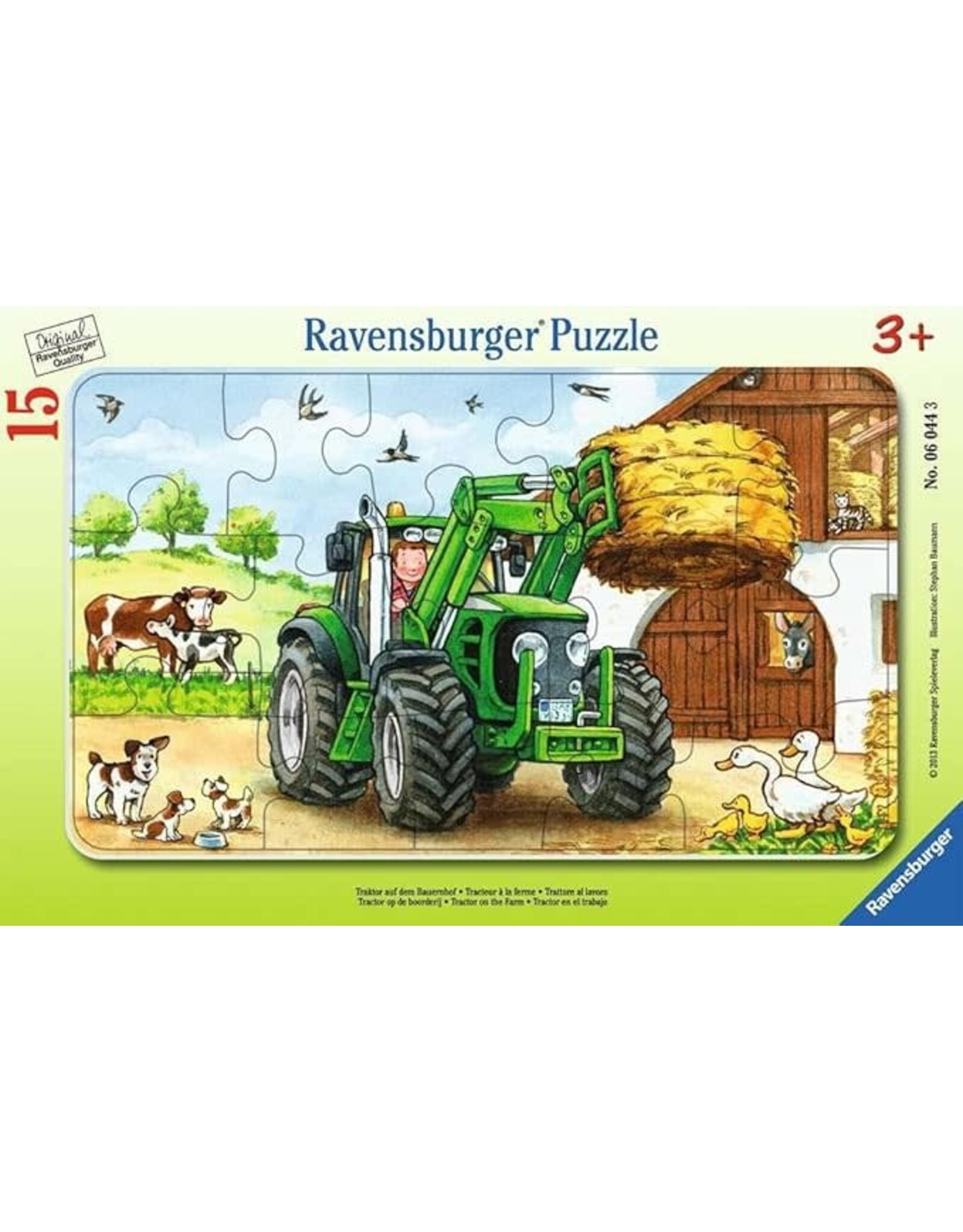 Ravensburger Tractor On The Farm 15pc