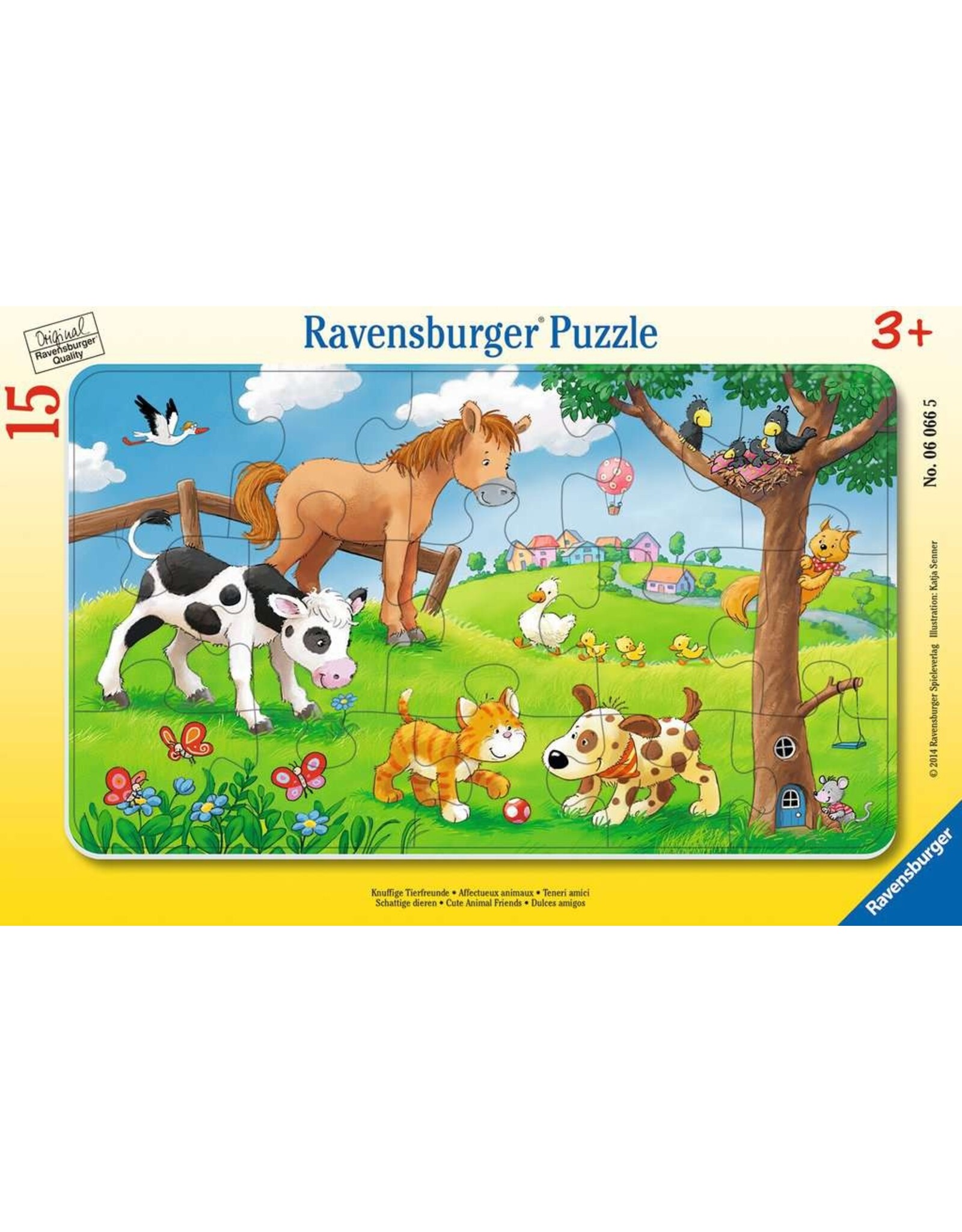 Ravensburger Cute Animal Friends 15pc