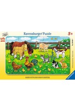 Ravensburger Farm Animals In The Meadow 15pc