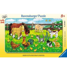 Ravensburger Farm Animals In The Meadow 15pc