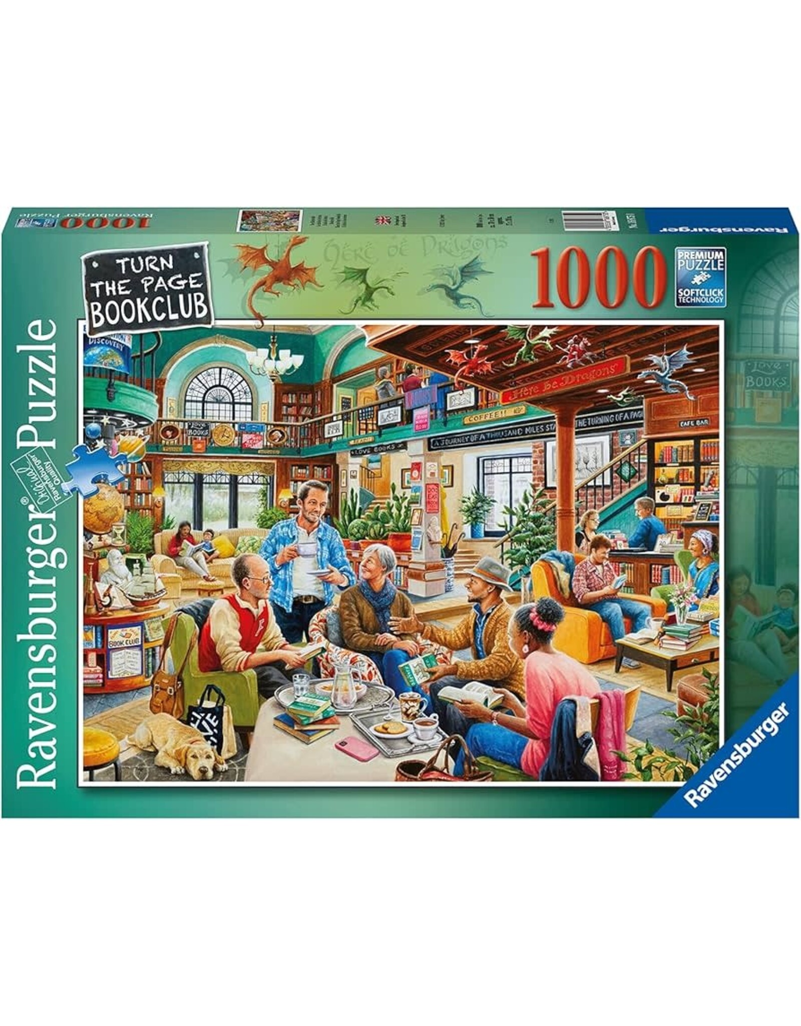 Ravensburger Turn The Page Bookclub 1000pc
