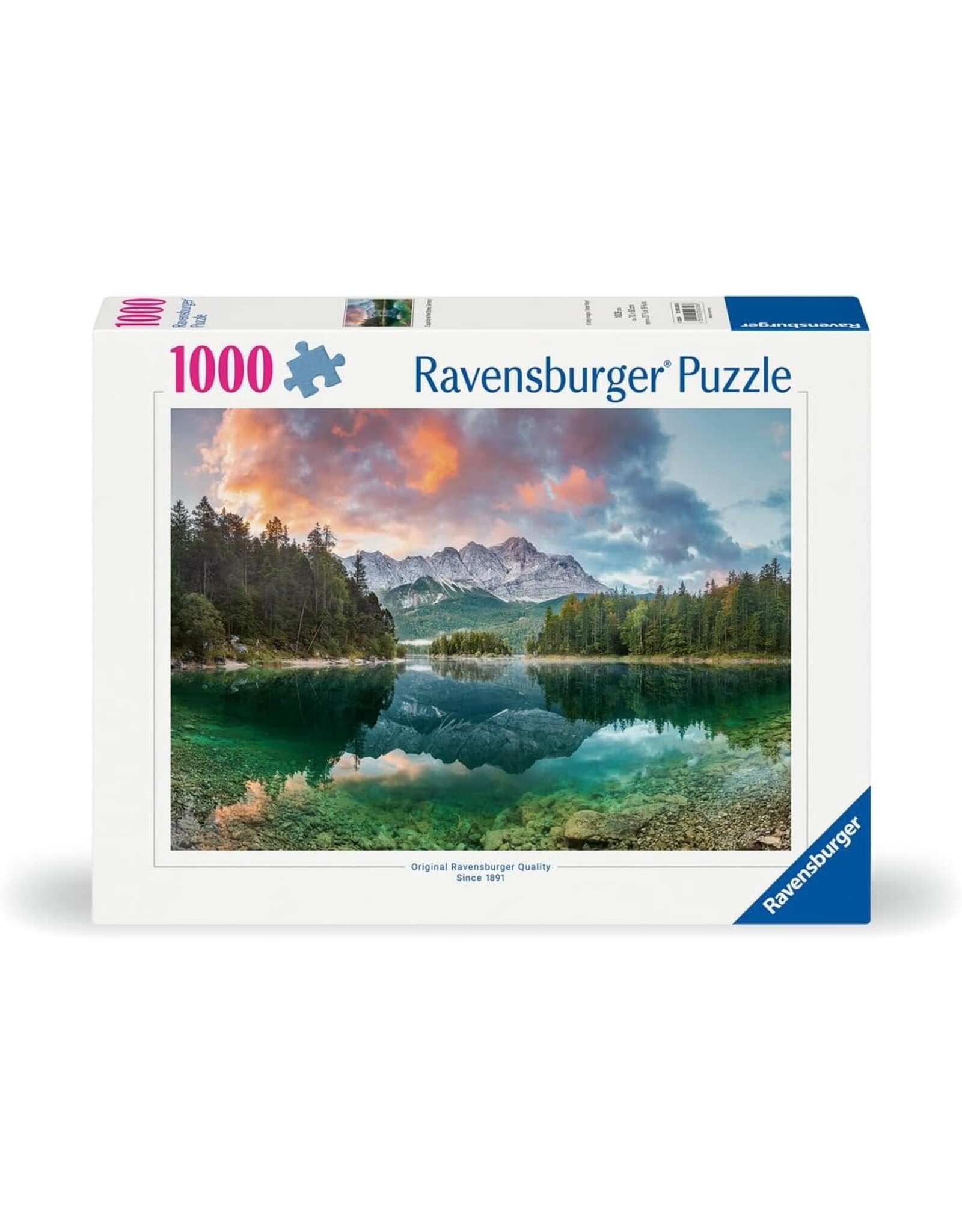 Ravensburger Zugspitze at the Eibse, Germany 1000pc