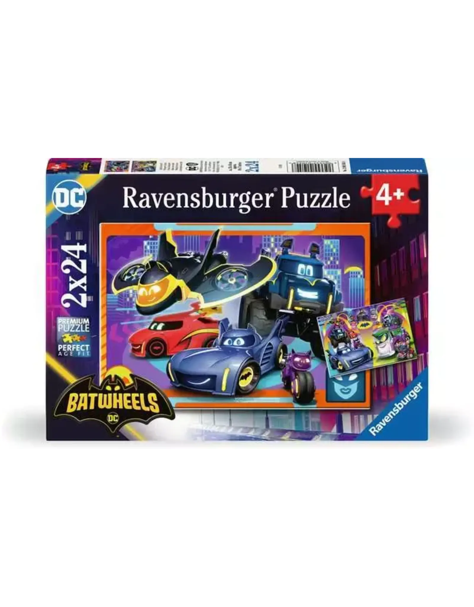 Ravensburger Batwheels: Ready for Action 2x24pc