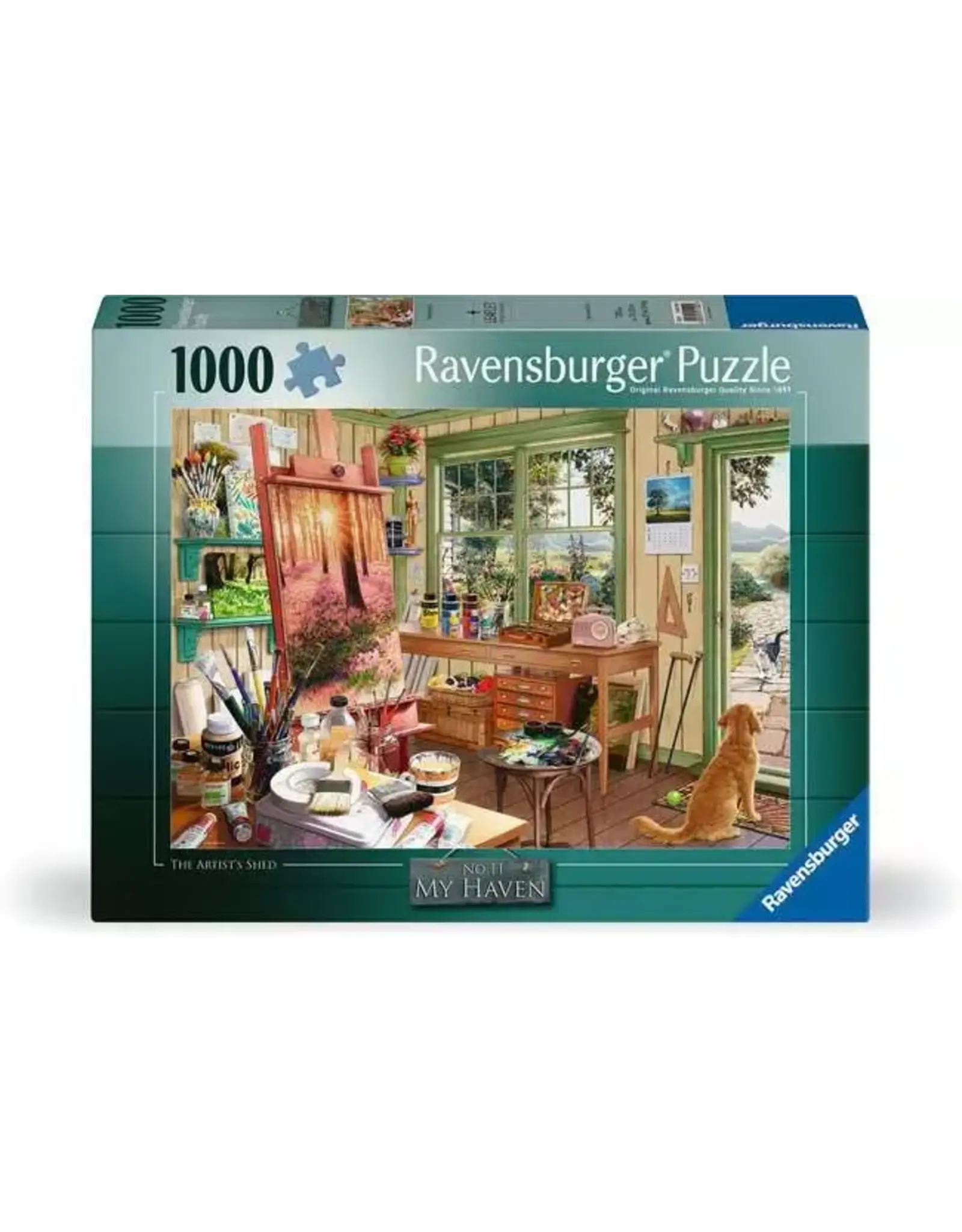 Ravensburger The Artist's Shed 1000pc