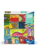Ravensburger Puzzle Moments: Splashy Fish Tiles 300pc