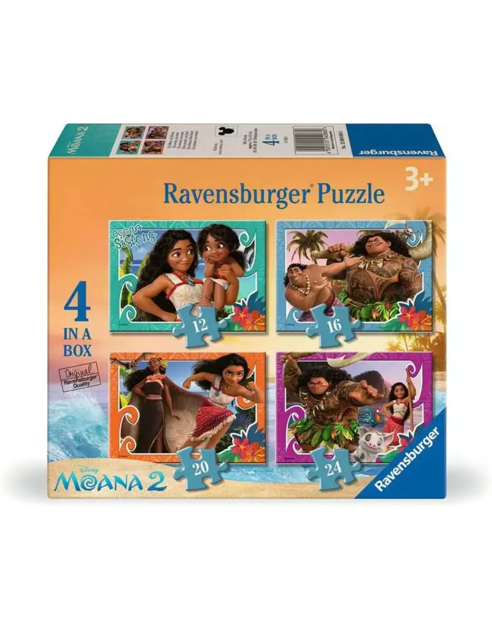 Ravensburger Moana: One Ocean, One Heart 12/16/20/24pc