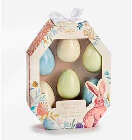 GiftCraft Scented Easter Egg Bath Fizzers, Set of 6