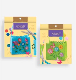 GiftCraft DIY Felt Easter Basket Kit Assorted