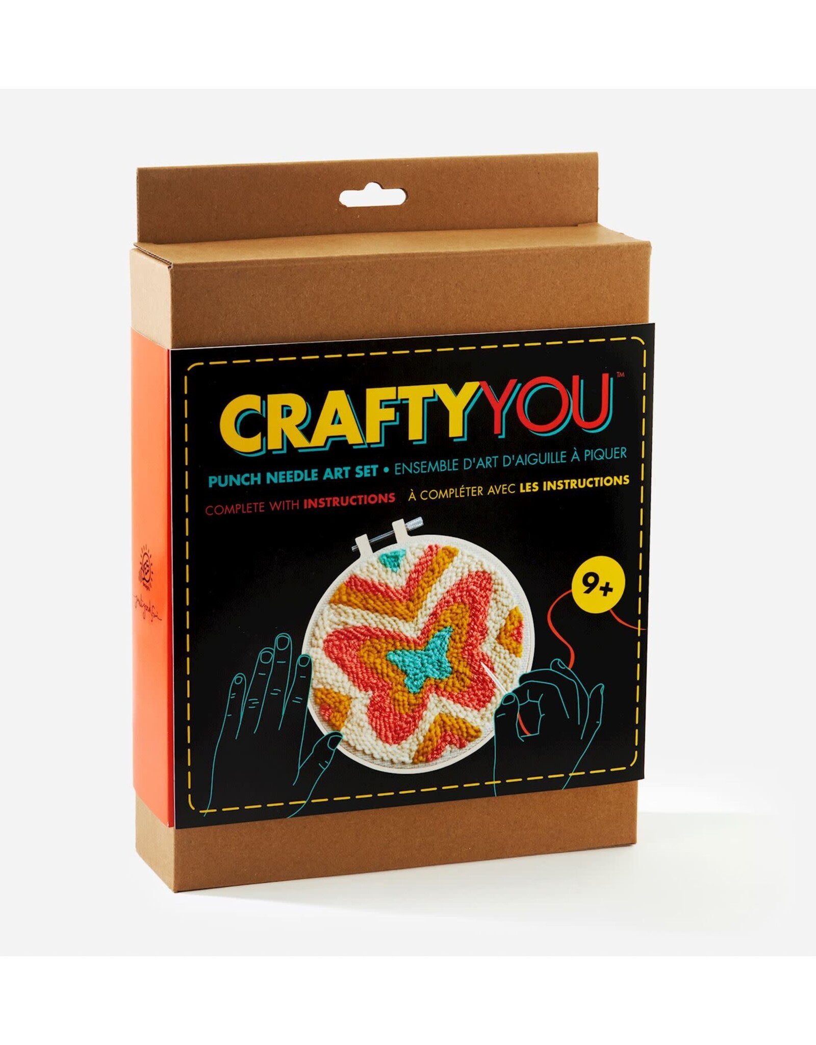 GiftCraft DIY Punch Needle Kit, Butterfly