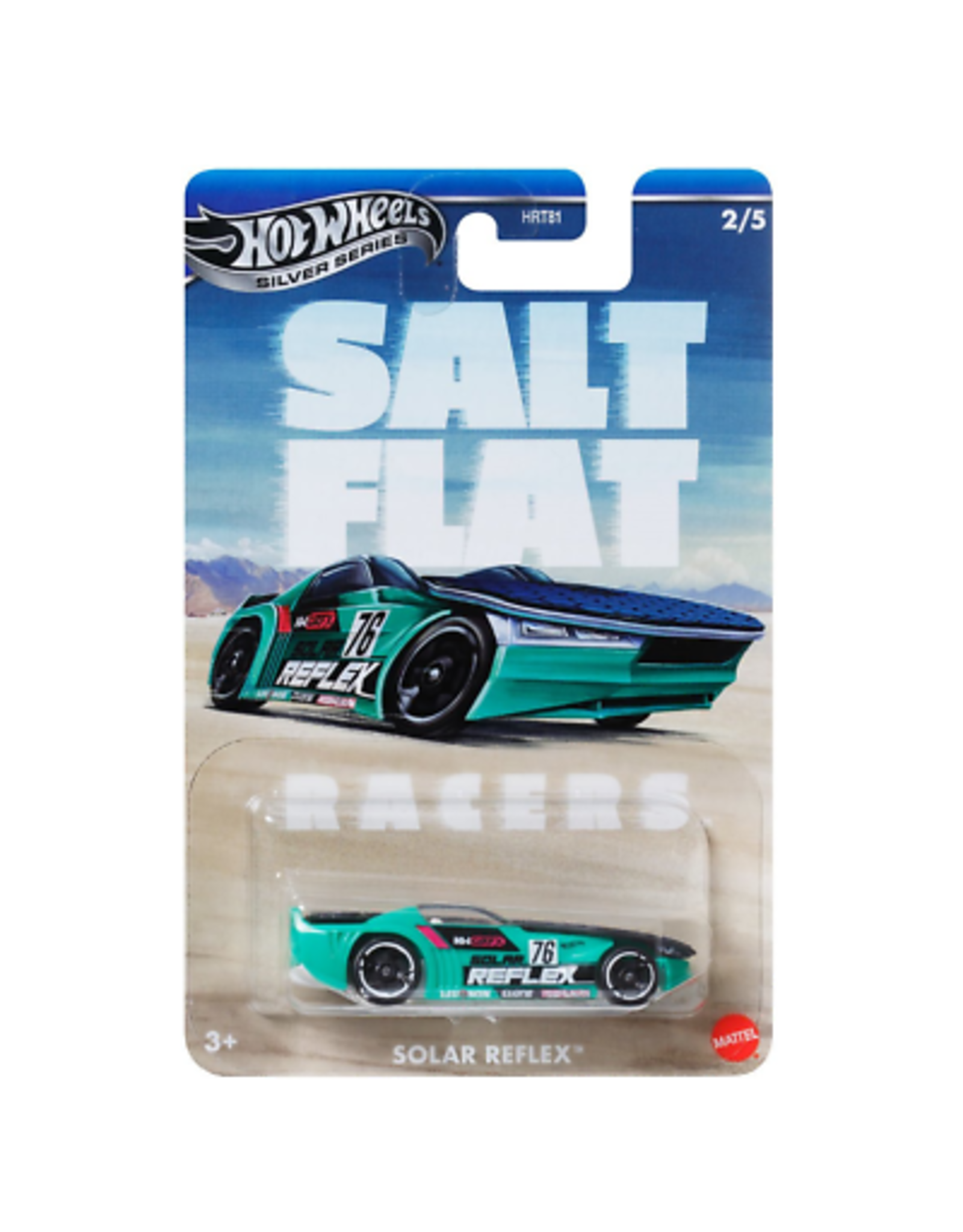 Mattel Hot Wheels Salt Flat Racers - Solar Reflex