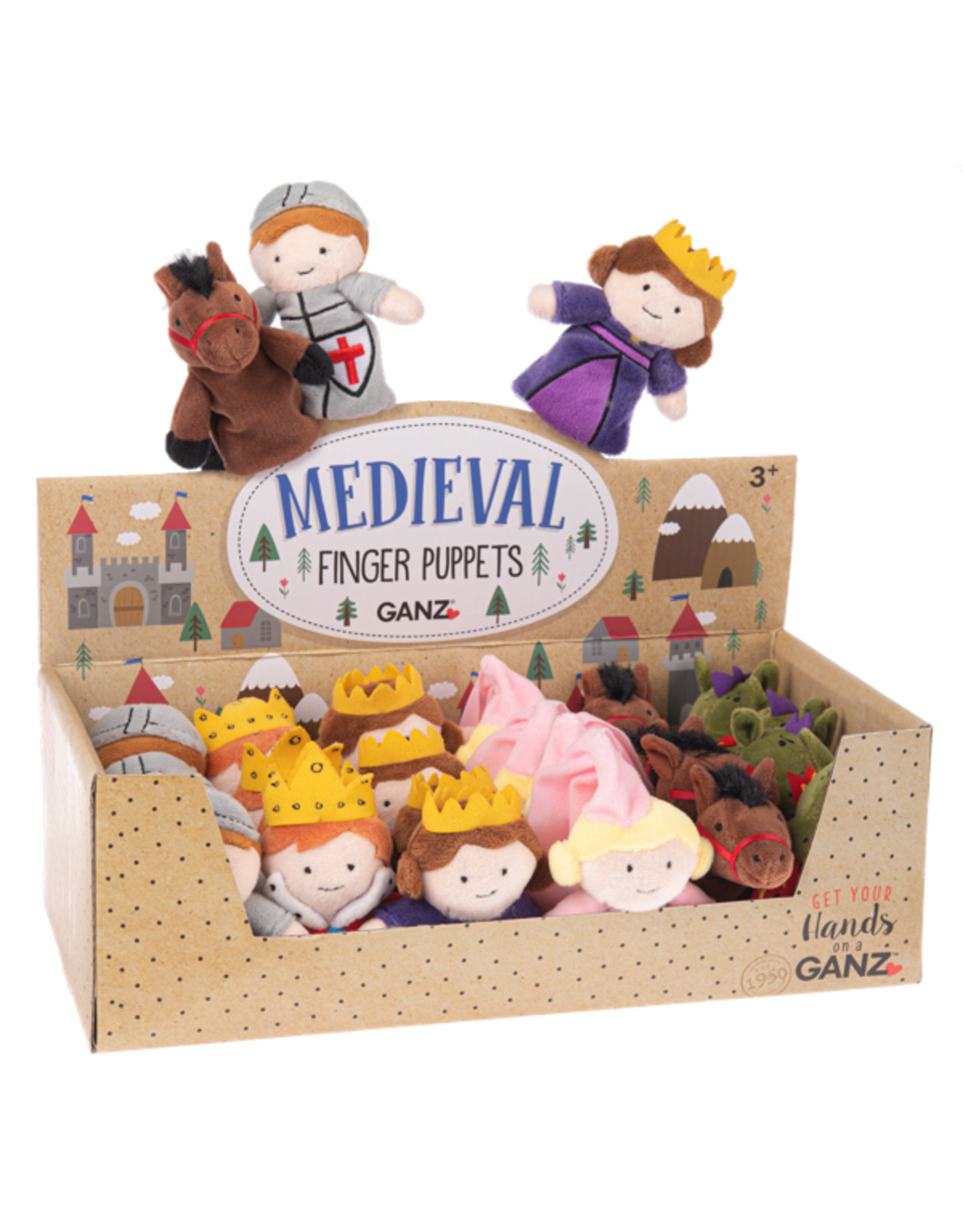 Ganz Medieval Finger Puppets Assorted