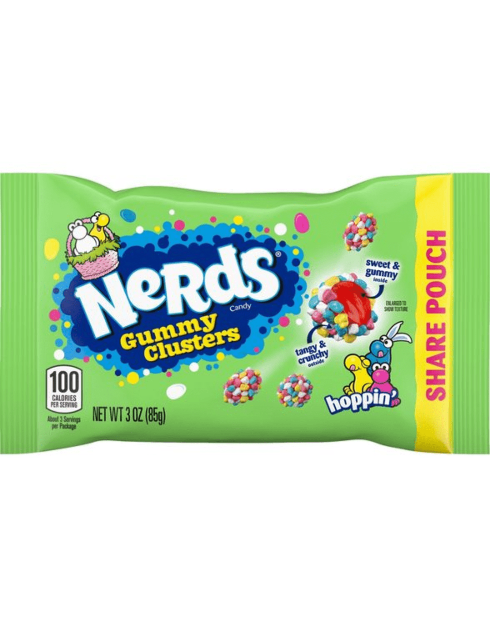 Easter Nerds Hoppin' Gummy Clusters 3oz