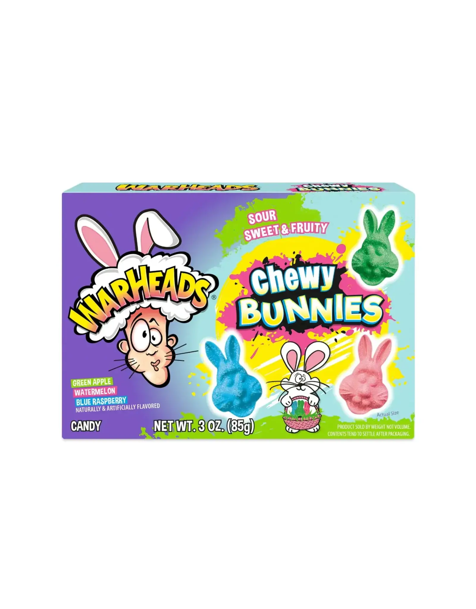 Warheads Chewy Bunnies Theatre Box