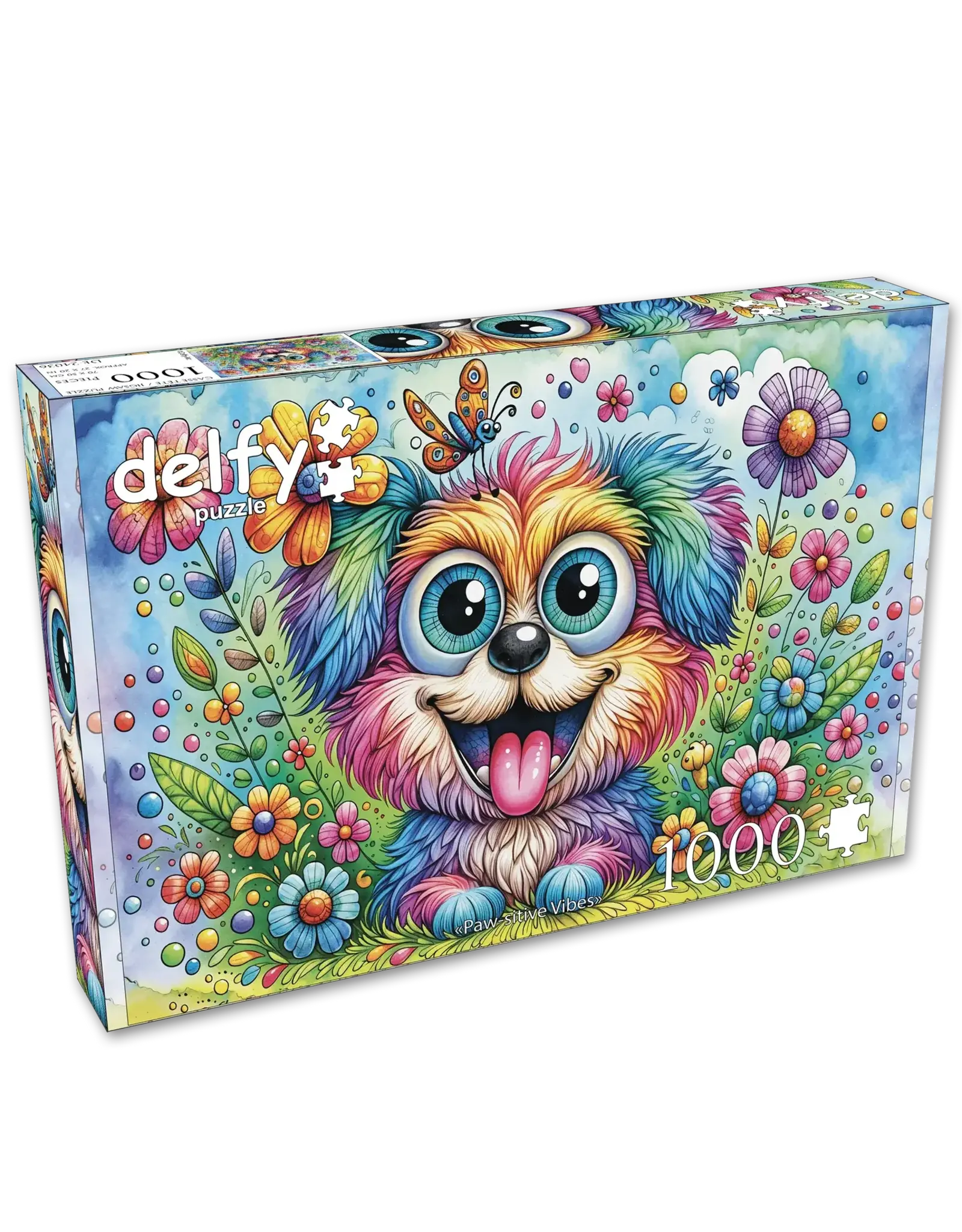JaCaRou Puzzles Paw-sitive Vibes 1000pc