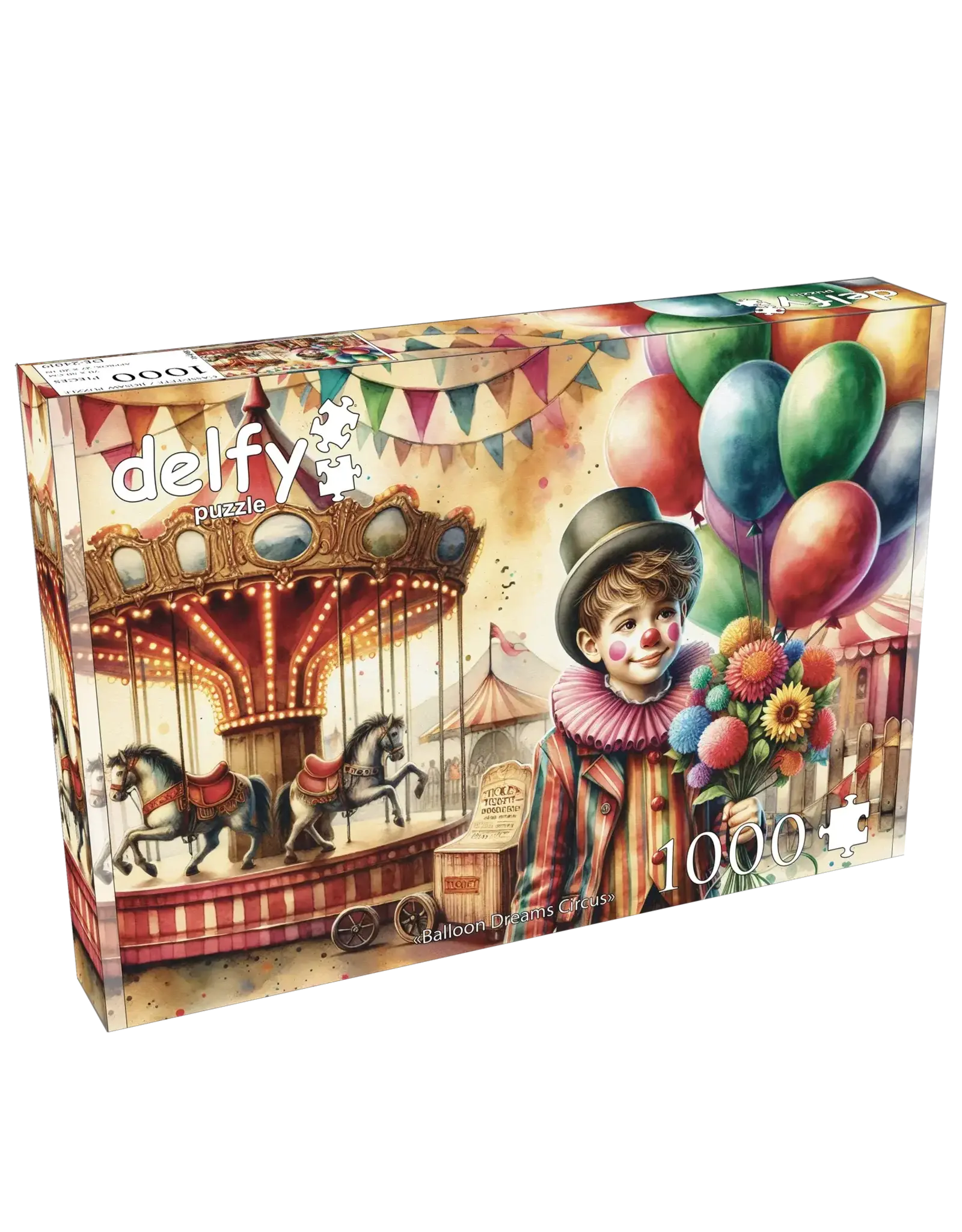 Delfy Balloon Dreams Circus 1000pc
