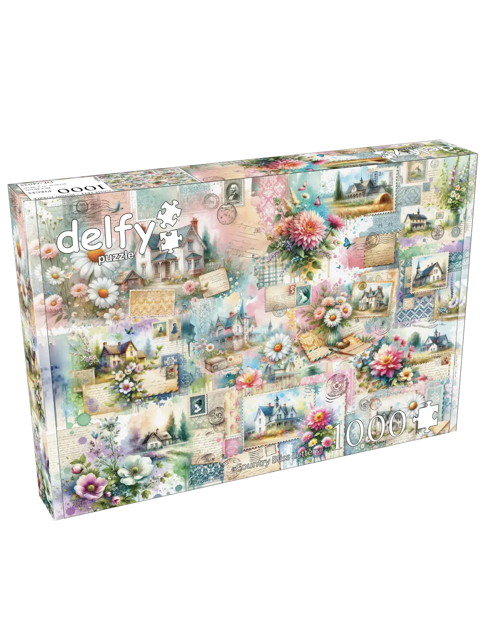JaCaRou Puzzles Country Bliss Letters 1000pc