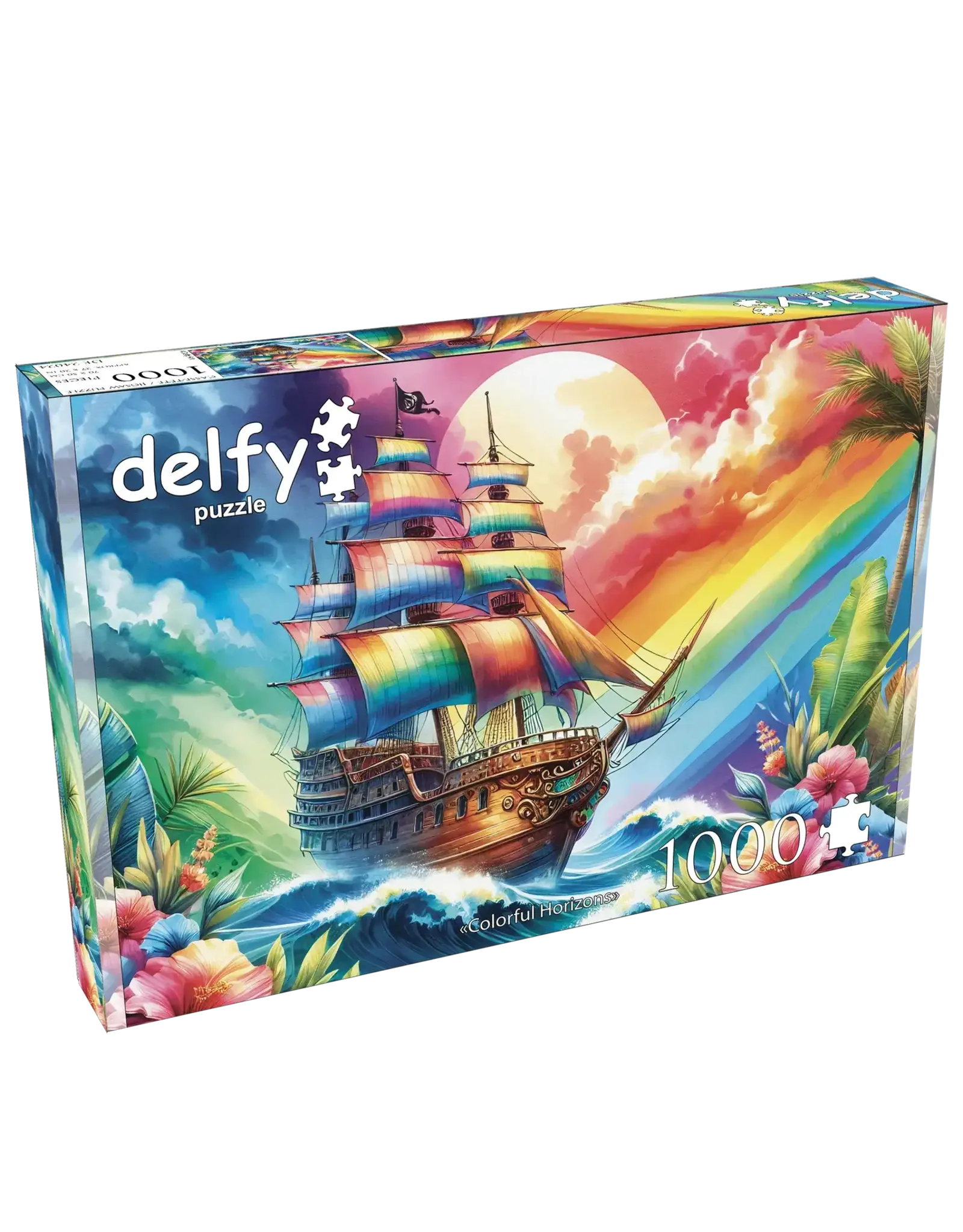 JaCaRou Puzzles Colorful Horizons 1000pc
