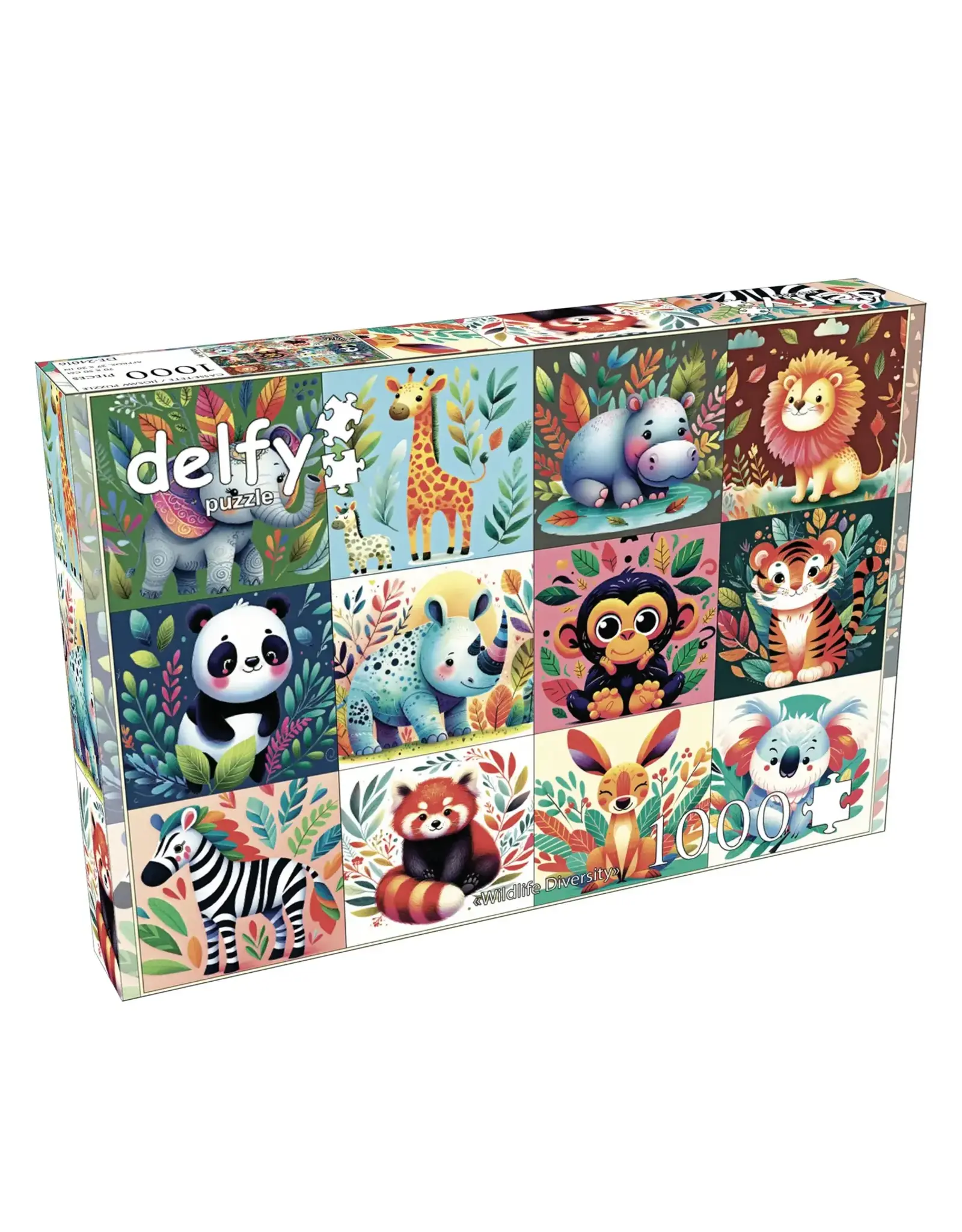 Delfy Wildlife Diversity 1000pc