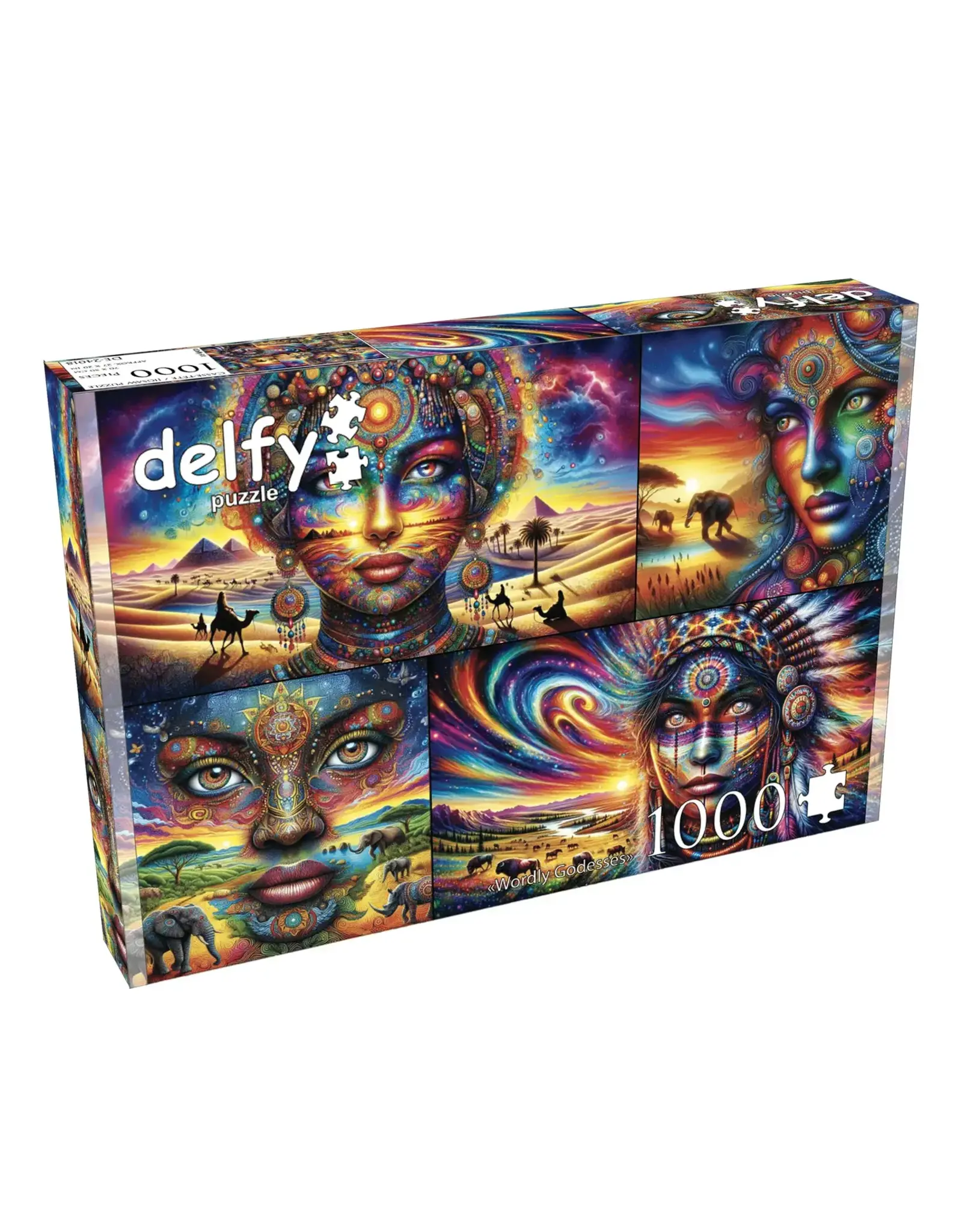 Delfy Wordly Godesses 1000pc