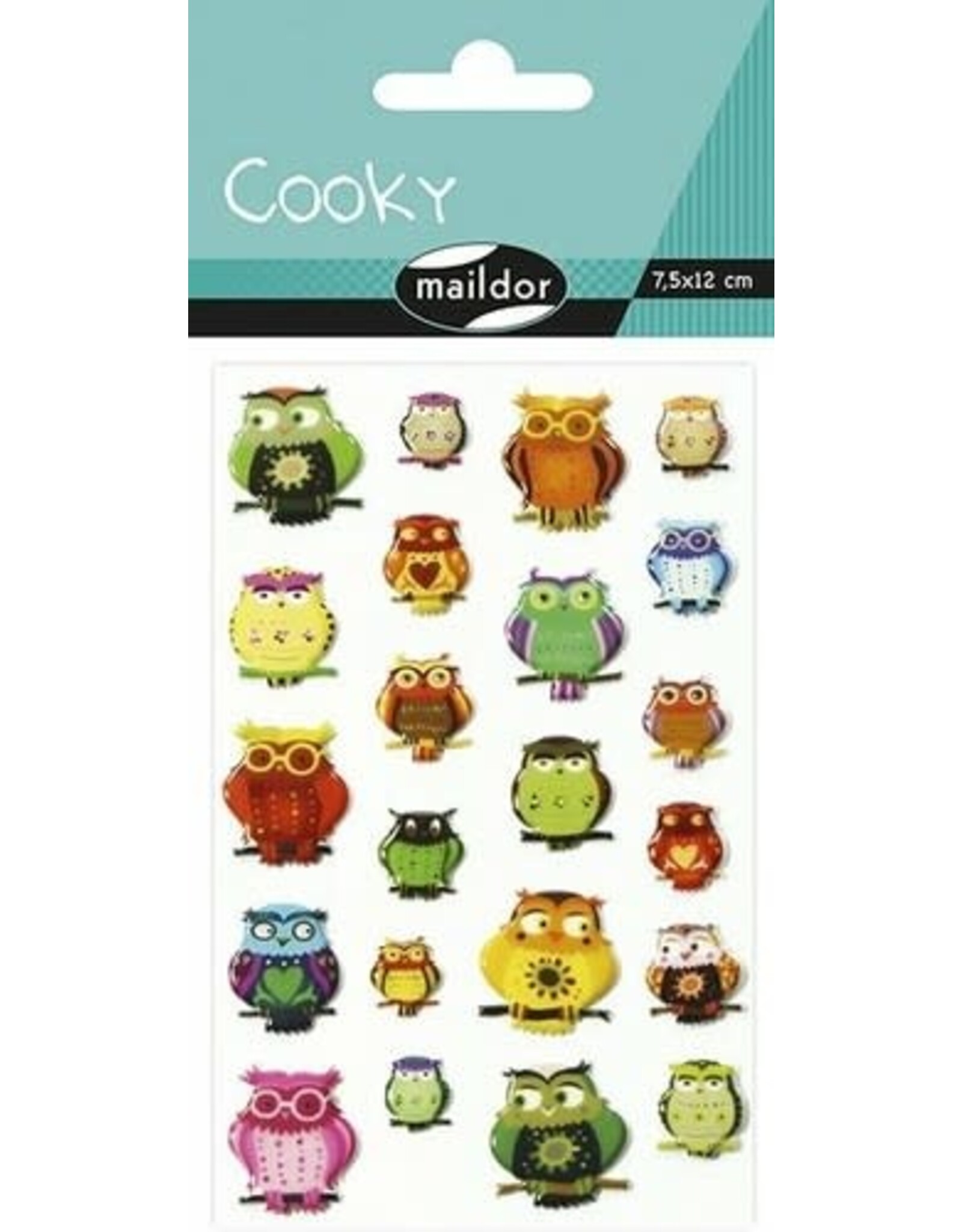 Maildor Cooky Stickers Owls