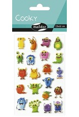Maildor Cooky Stickers Monsters 2