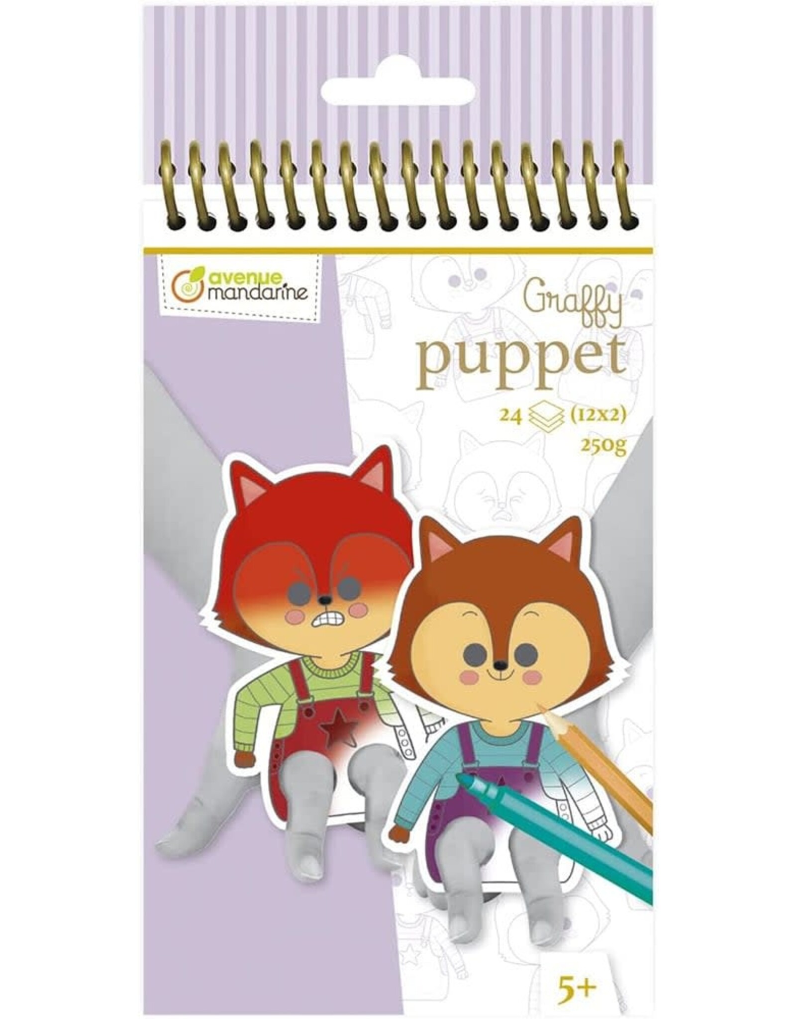 Graffy Puppet Emotions - CLEARANCE