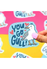 Turtle's Soup You Go Gull Seagull Vinyl Sticker