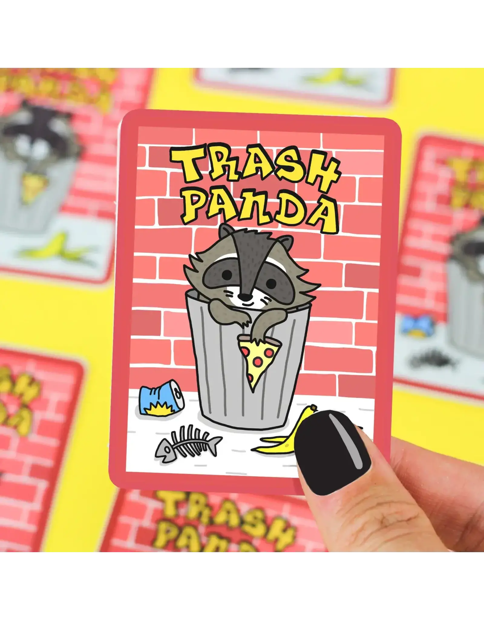 Turtle's Soup Trash Panda Vinyl Sticker