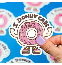 Turtle's Soup I Donut Care Vinyl Sticker