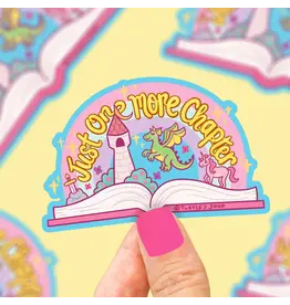 Turtle's Soup Just One More Chapter Vinyl Sticker
