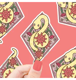 Turtle's Soup Year of the Snake Chinese Zodiac Lunar New Year Vinyl Sticker
